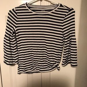 Old Navy (S) Girls, striped, bell sleeve t